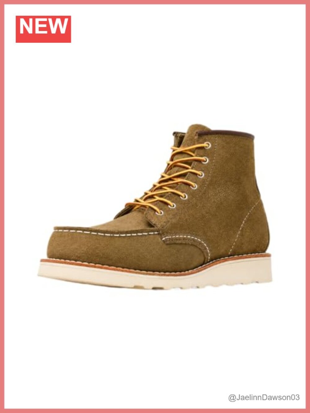 Women's Waterproof Leather Moc Toe Ankle Boots Lace-Up Wedge Sole